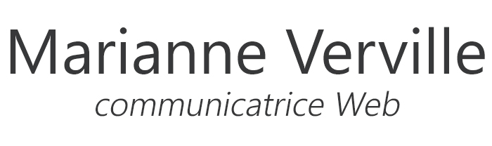 Marianne Verville communicatrice Web