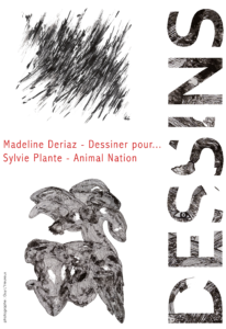 Affiche de l'exposition Dessins